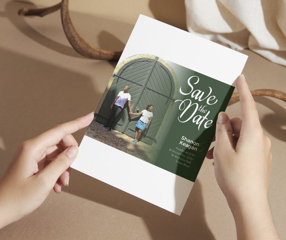 saveTheDate mockup Design Invitation mockup